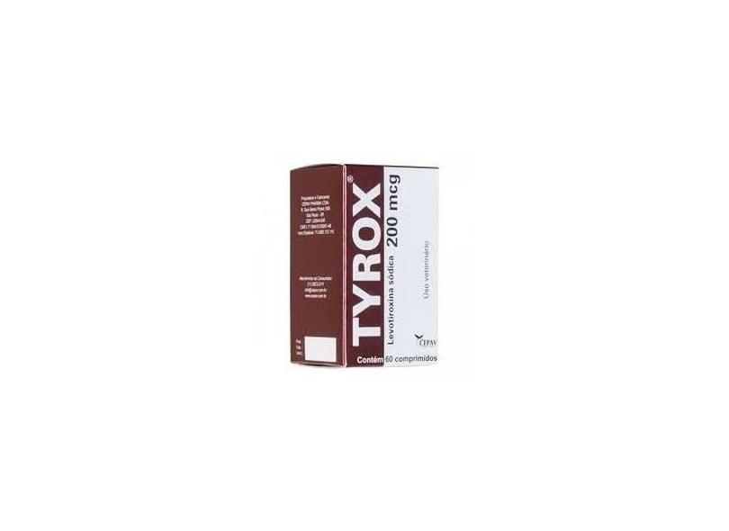 Tyrox 200 Mcg - 60 Comprimidos em Promoção é no Buscapé