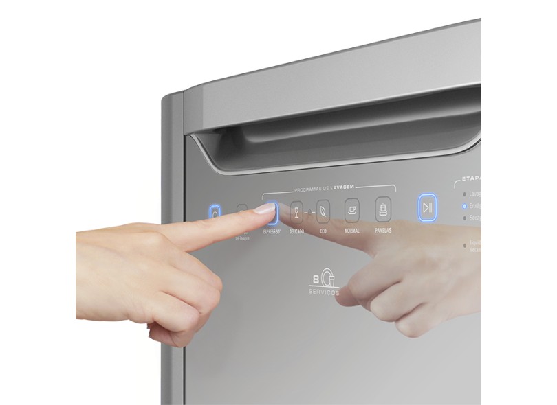 Lava-louças 8 Serviços Electrolux LE08S