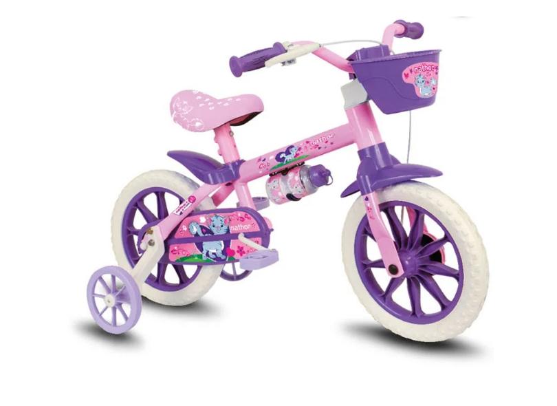 Bicicleta Nathor Lazer Aro 12 Violeta