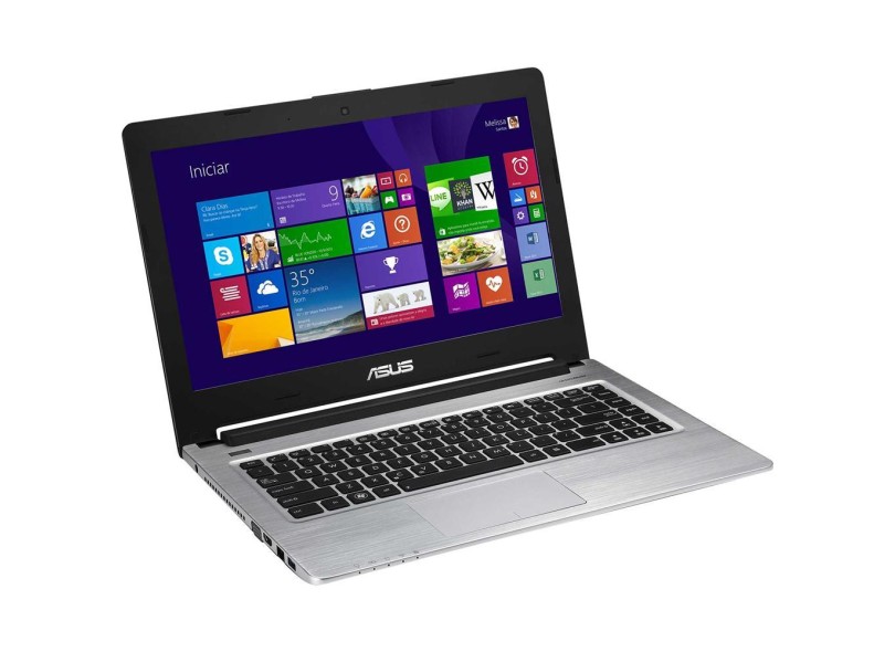 Notebook Asus Intel Core i7 3537U 8 GB de RAM HD 500 GB LED 14 " Windows 8 S46CB