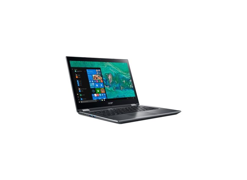 Notebook Conversível Acer Spin 3 Intel Core i5 8250U 8ª Geração 8 GB de RAM 1024 GB 14 " Touchscreen Windows 10 SP314-51-C5NP