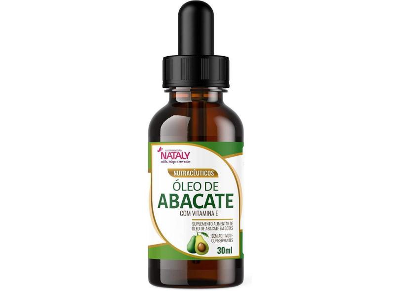 Óleo De Abacate Premium Vitamina E Extravirgem 30Ml Nataly