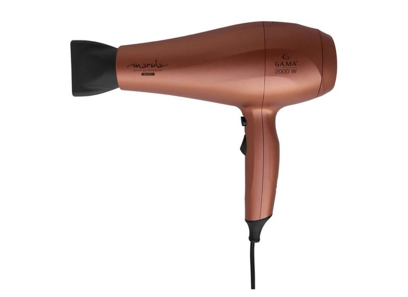 Secador de Cabelo Gama Marula Ceramic Ion com 02 Velocidades e 2000W Cobre - secmarula