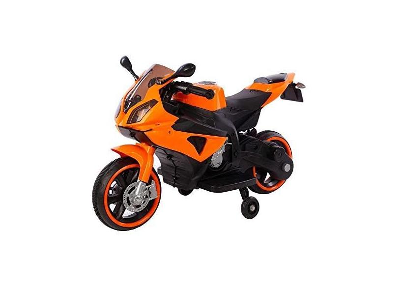 Mini Moto Elétrica Infantil 6v Laranja BW127LR Importway