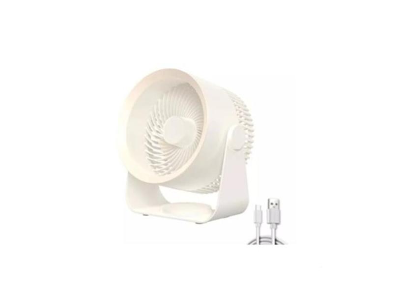 Ventilador De Mesa Super Silencioso Sem Fio Portátil 3 Nível de Potenc