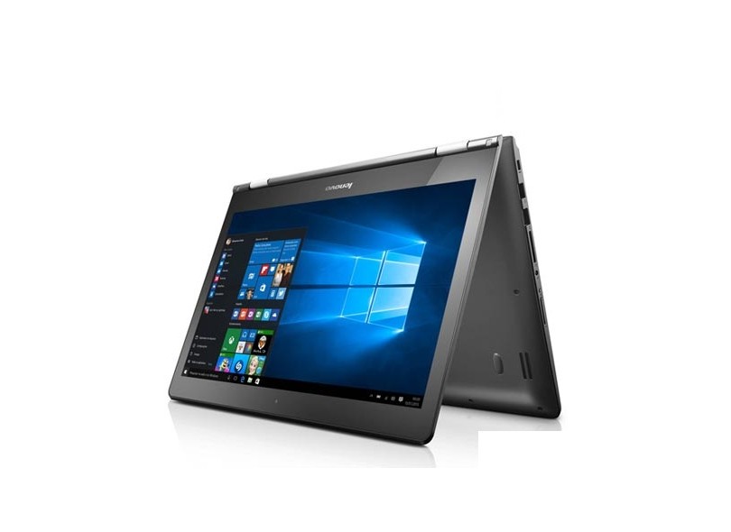 Notebook Conversível Lenovo Yoga 500 Intel Core i5 5200U 4 GB de RAM 1024 GB 14 " Touchscreen Windows 10 80NE000GBR