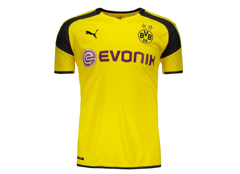 Camisa Torcedor Borussia Dortmund Internacional 2016/17 sem Número Puma