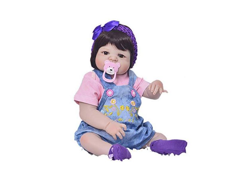 Bebê Reborn de Silicone - Boneca Bebê Reborn Menina Realista em Promoção é  no Buscapé