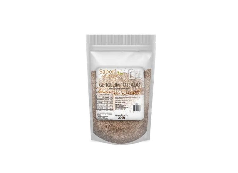 Gergelim Tostado com Casca Sabor da Terra 200g