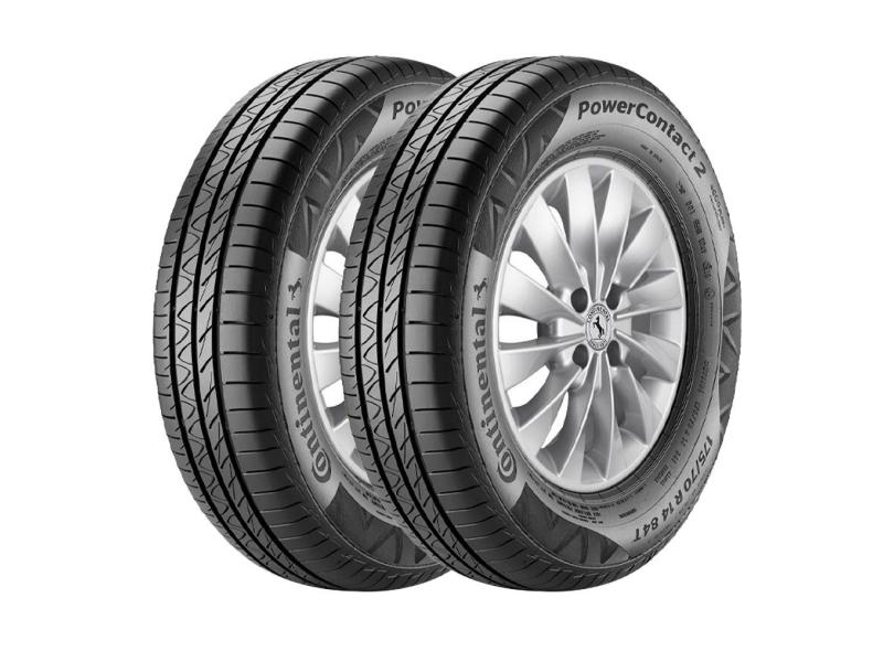 Jogo 2 Pneus Continental Aro 14 PowerContact 2 175/70R14 84T