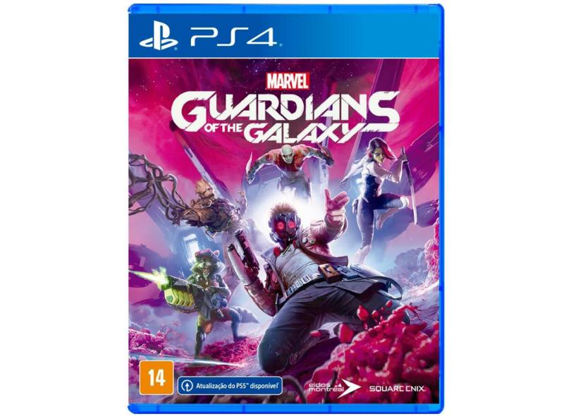 Jogo Marvel's Guardiões da Galaxia PS4 Square Enix com o Melhor