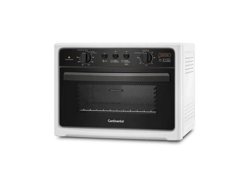 Forno Elétrico De Bancada Continental 44 Litros Com Vidro Interno Remo