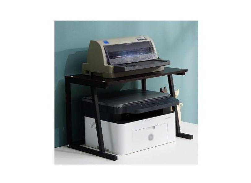 Suporte para Impressora Mesa de Impressora Suporte Para Impressora De 2 Camadas, Prateleira Para Impressora De Mesa, Para Escritório, Casa, Fax, Scanners, Racks De Armazenamento Gabinete de Impressora