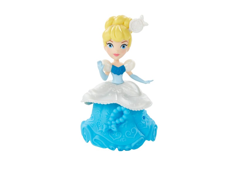 Boneca Princesas Disney Mini Cenário Luxo Cinderela Hasbro