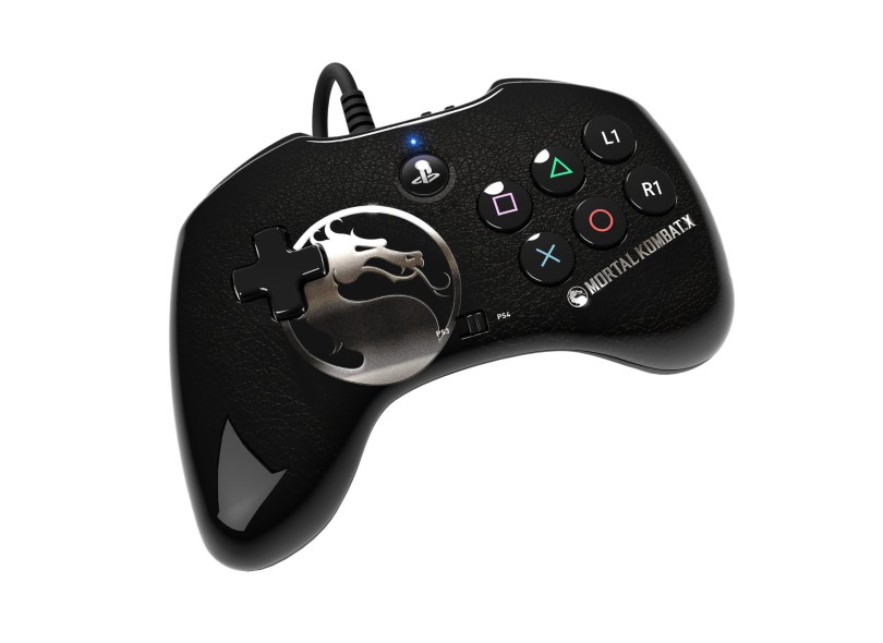Controle PS3 PS4 Mortal Kombat X Fight Pad - PDP
