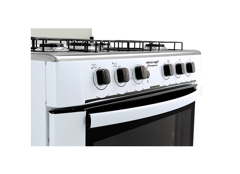 Fogão de Piso Newmaq 5 Bocas New Up! Champion