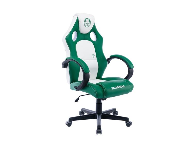 Cadeira Gamer Boxbit Fanático Palmeiras Base Rodízio