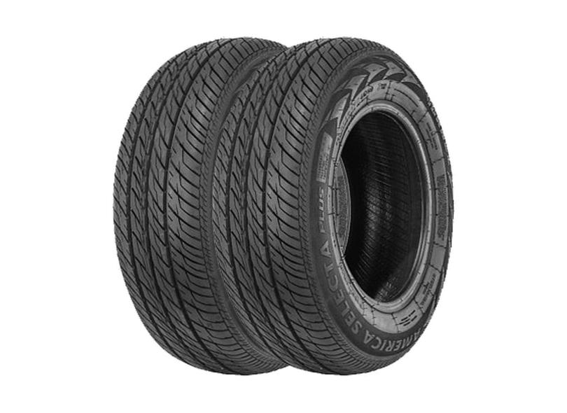 Jogo 2 Pneus Tornel Aro 13 America Selecta Plus 185/70R13 85T