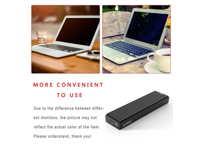 Orico M2PV-C3 Type-C M.2 ngff Solid State Drive Enclosure Box USB3.1 10 ...