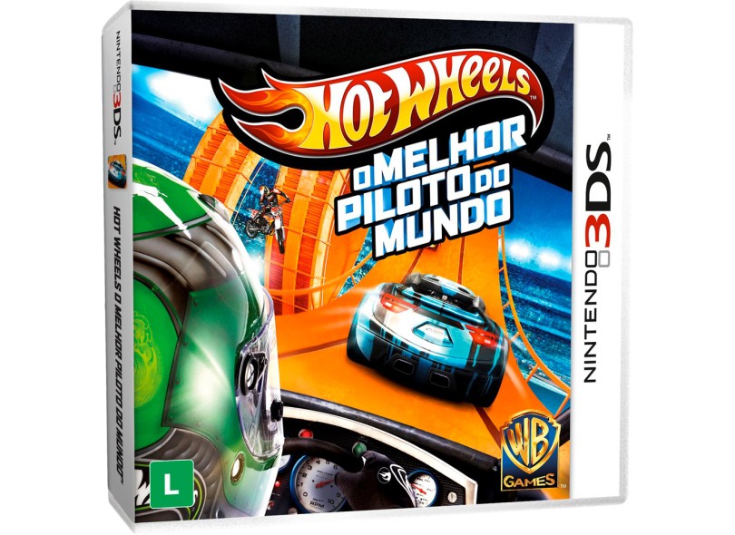 Jogo Hot Wheels: O Mlehor Piloto do Mundo Warner Bros Nintendo 3DS
