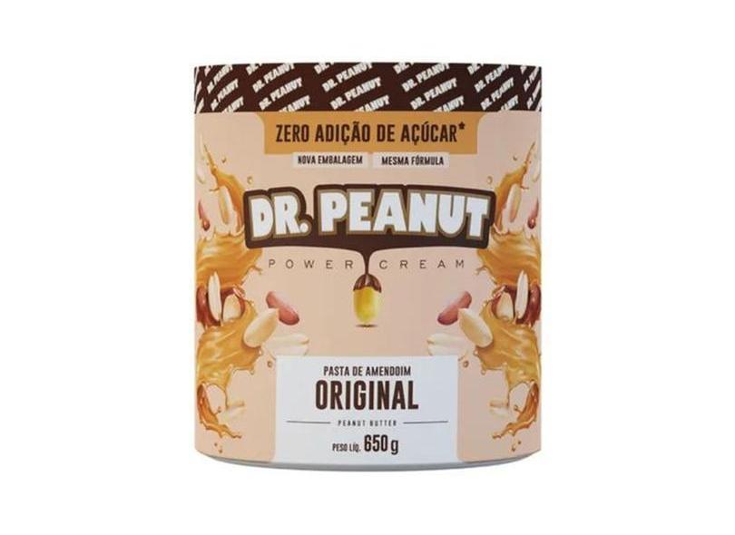 Pasta De Amendoim Com Whey Isolado 650G - Dr Peanut - Dr.Peanut