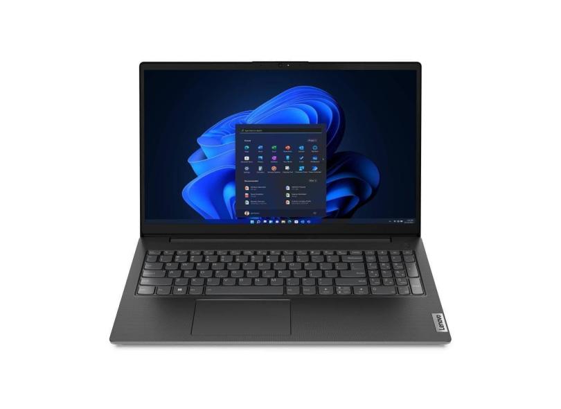 Notebook Lenovo Lenovo V15 Intel Core i5-1235U 8GB 512GB SSD Linux - 82UMS00400 Preto