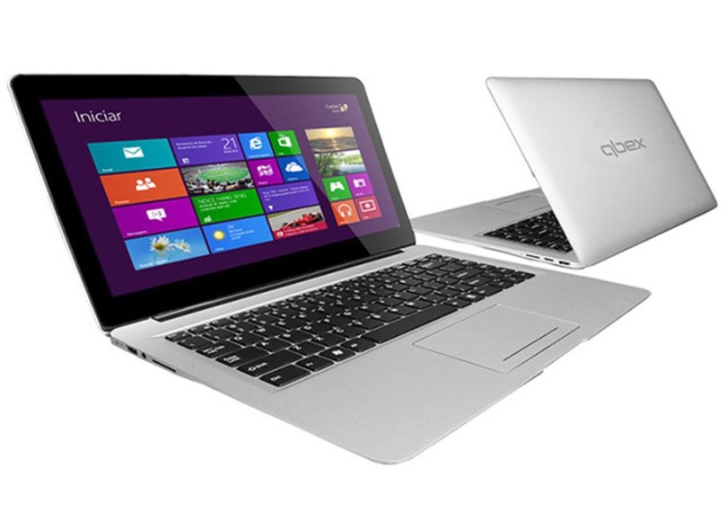 Ultrabook Qbex Intel Core i5 3317U 3ª Geração 8GB de RAM HD 500 GB LED 14" Touchscreen Windows 8 UX640