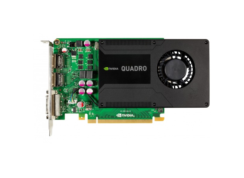 Placa de Video NVIDIA Quadro K2000 2 GB DDR5 128 Bits PNY VCQK2000-PORPB