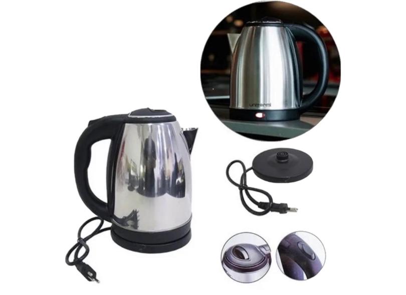 Chaleira Elétrica Atacama 1,8L Inox  cor prata