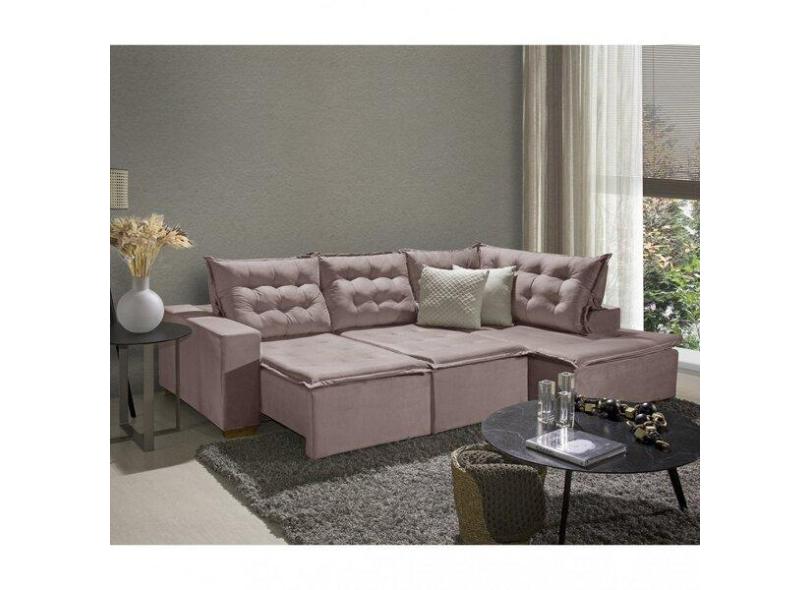 Sof De Canto Montana 4 Lugares Retr til Reclin vel 2,70x1,98 em ...