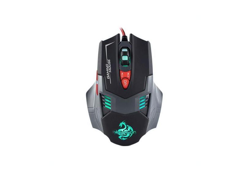 Mouse Gamer Usb Profissional 7 Botões 2500Dpi Gx800 Hoopson