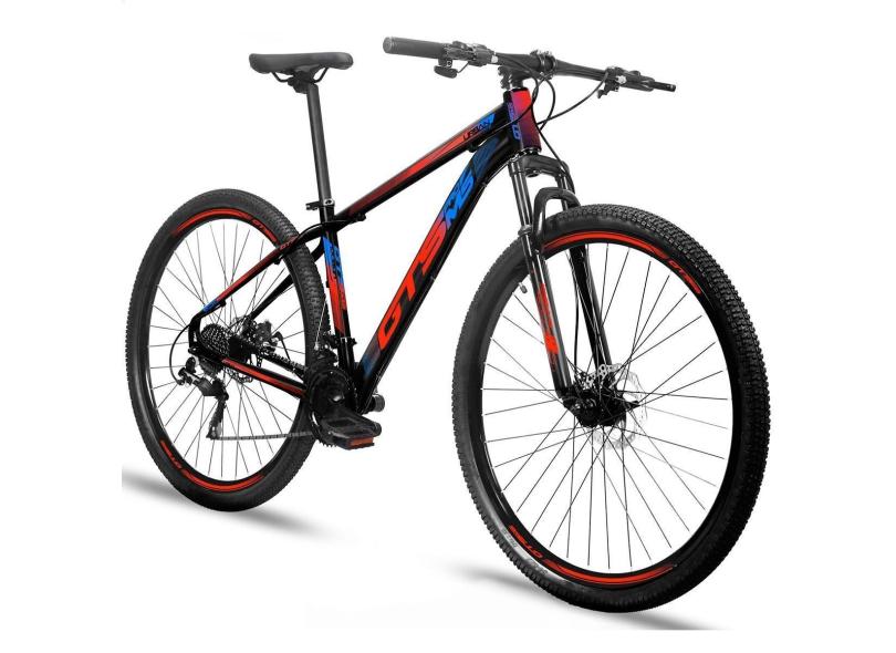 Bicicleta Aro 29 GTSPROM5 Urban Câmbio Shimano Freio a Disco 21 Marchas-Unissex