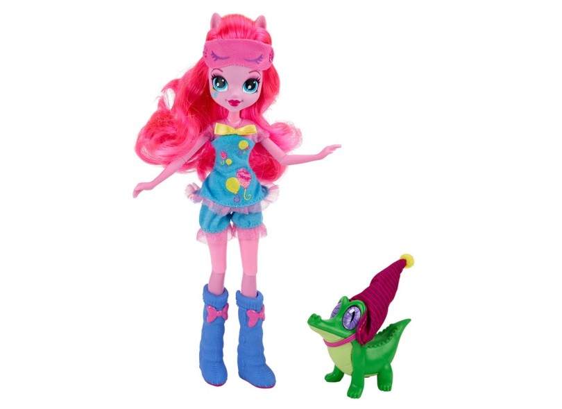 Boneca My Little Pony Esquestria Girls Pinkie Pie e Gummy Snap Hasbro