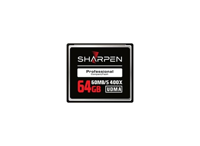 Cartão de Memória Compact Flash Sharpen 64 GB
