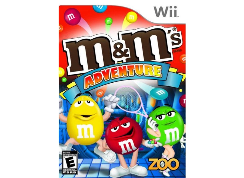 Jogo M&M'S Adventure Zoo Games Wii