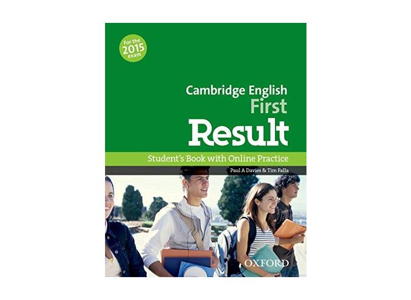 FCE First Result - Student'S Book + Online Practice Pack - Oxford - 9780194511926