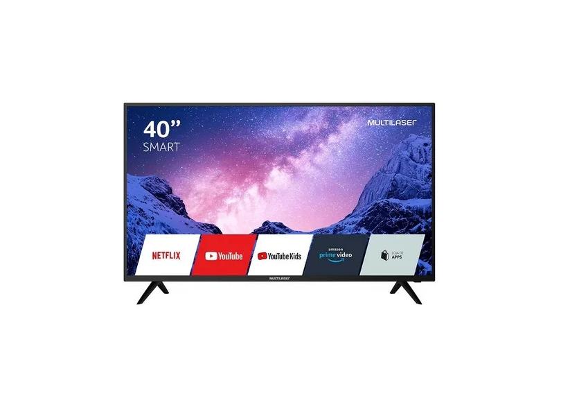 Smart TV TV LED 40" Multilaser Full HD TL030 2 HDMI