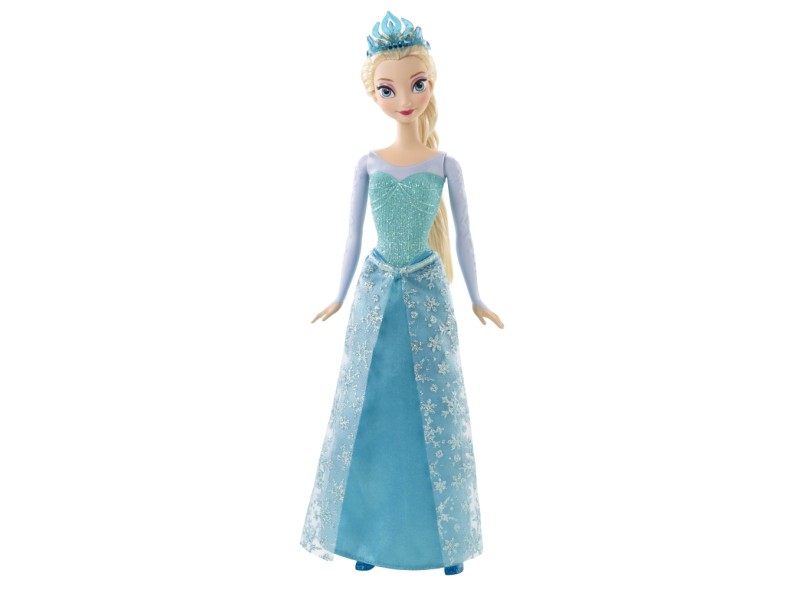 Boneca Frozen Elsa Brilhante Mattel