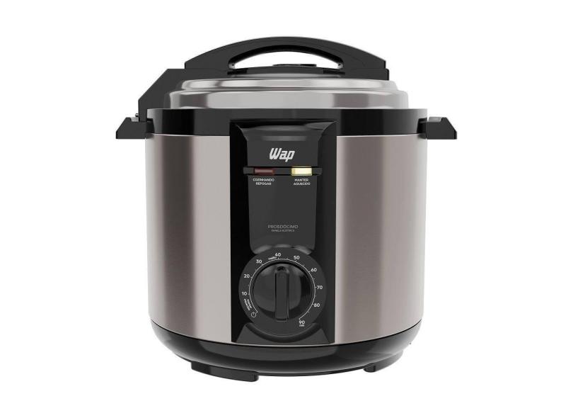 Panela de Pressão Elétrica Wap 900W WPPE2 5 Litros Inox