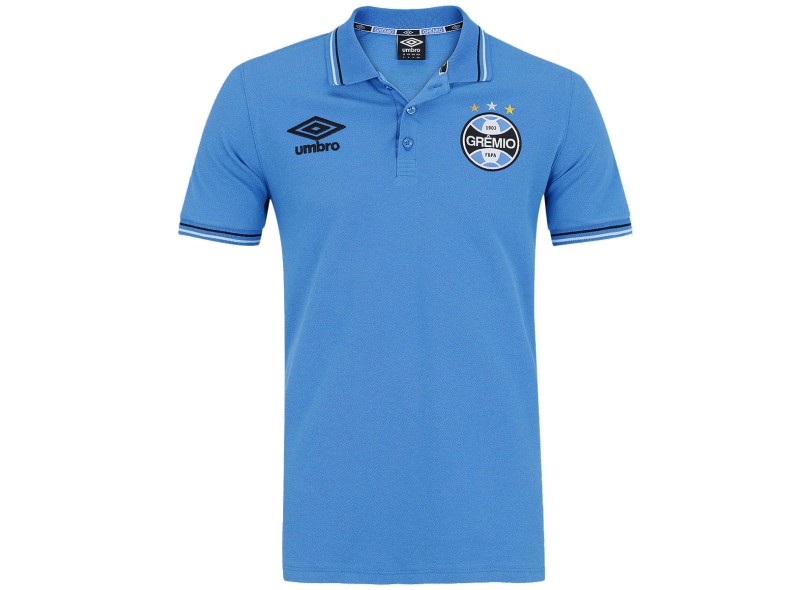 Camisa Viagem Polo Grêmio 2016 Umbro