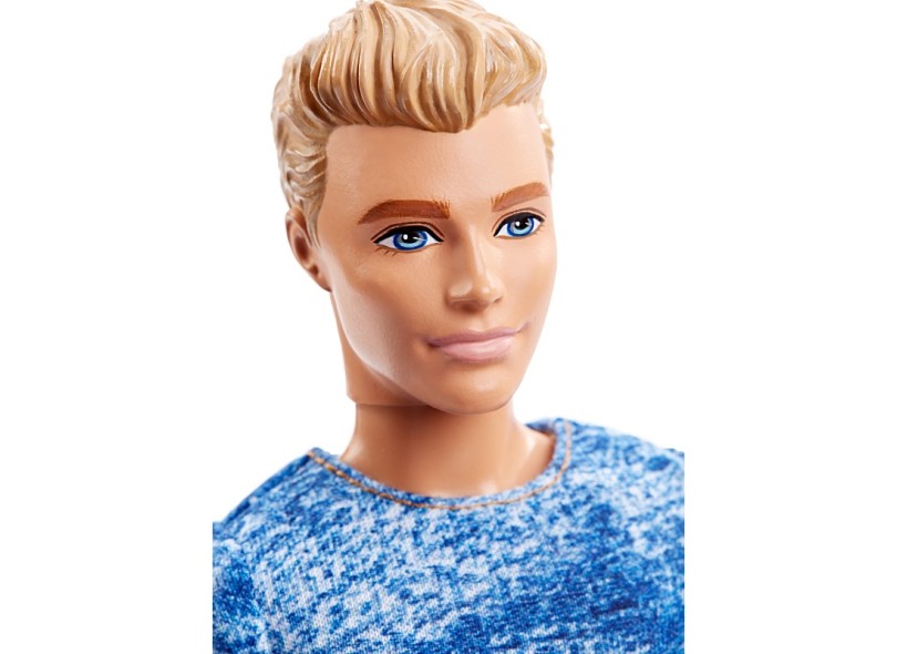 Boneca Barbie Fashionistas Denim Blues Mattel