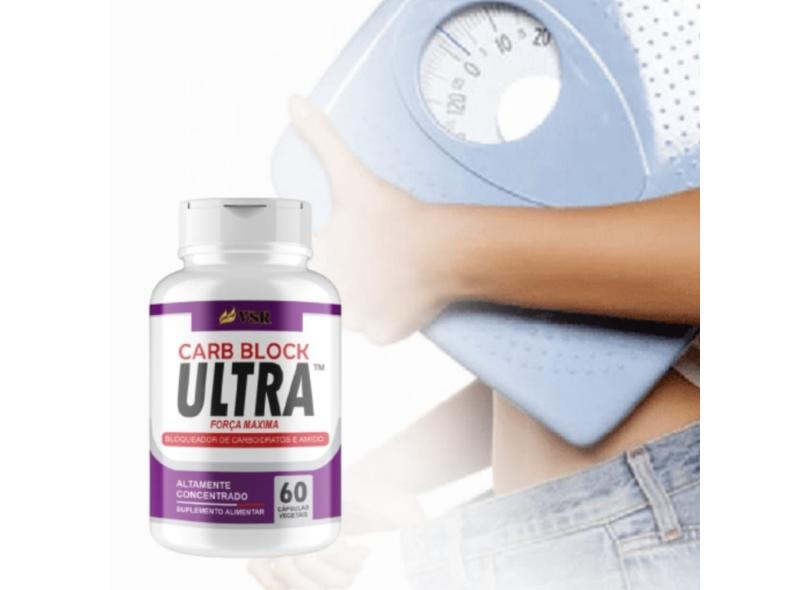 Carb Block Ultra (60 Cápsulas) Bloqueador De Carboidratos com o Melhor