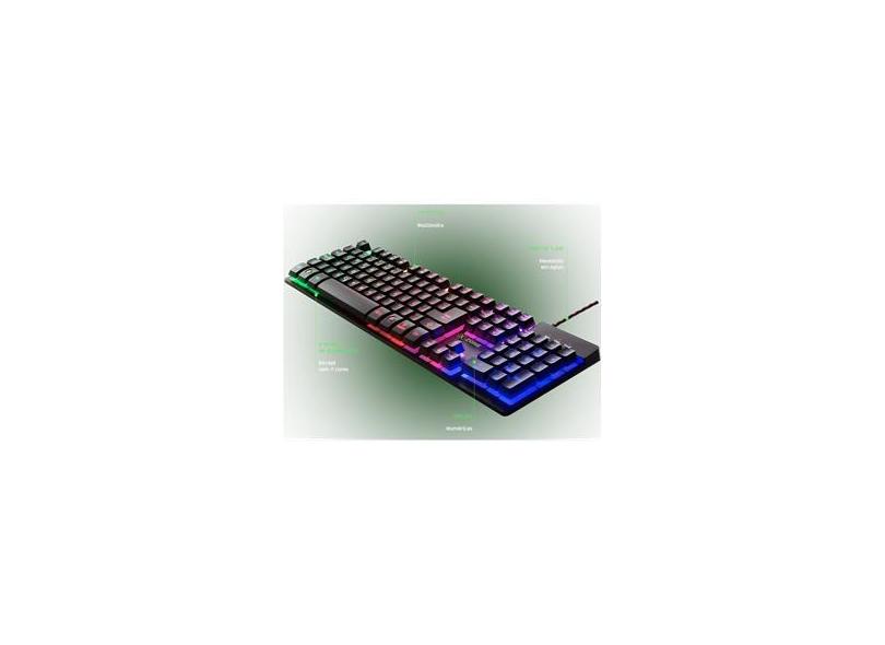 Teclado Gamer Semi Mecânico X Zone GTS-01