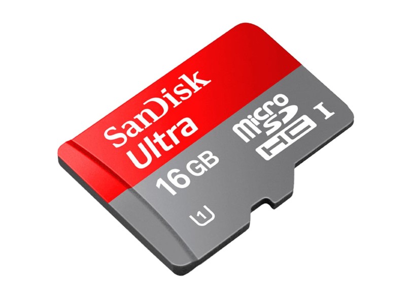 Cartão de Memória Micro SDHC-I SanDisk Ultra 16 GB SDSDQUA-016G