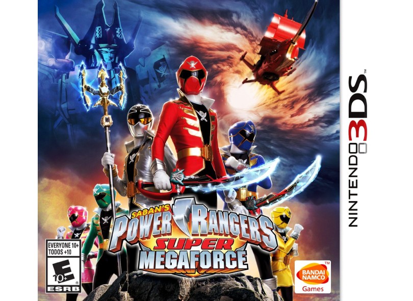 Jogo Power Rangers: Mega Force Bandai Namco Nintendo 3DS com o