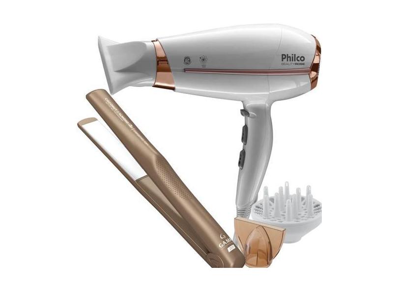 Secador De Cabelo Philco 2200W Ion Profissional Ar Quente Frio Beauty