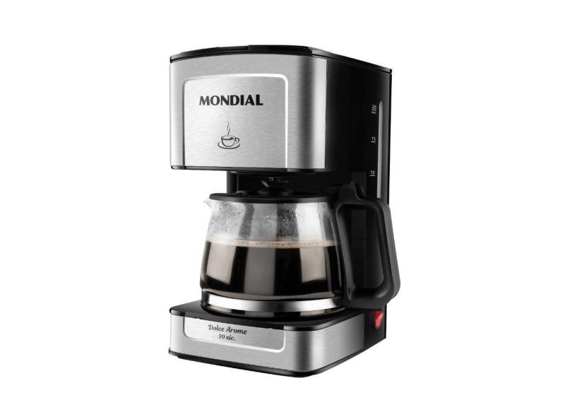 Cafeteira Elétrica Dolce Arome Mondial 550W Preta 220V - C-43-20X-SI