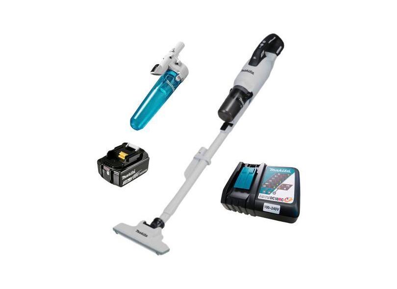 Aspirador Sem Fio Makita Dcl286fzw 1bat 3ah Dc18rc Ciclone DCL286FZW