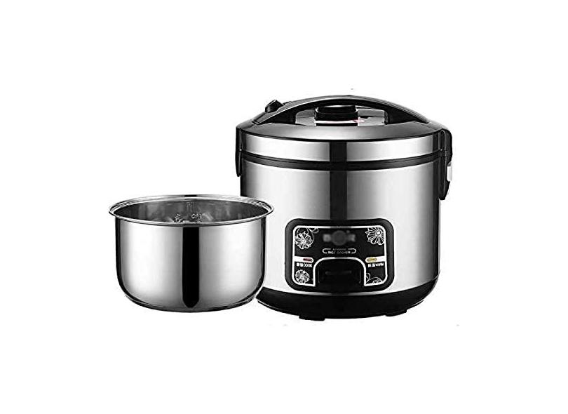 Panela Elétrica Panela De Arroz (2-6L) Casa Isolamento Inteligente Multifuncional 201 Colher De Panela Interna De Aço Inoxidável E Copos De Medição Pequenos Eletrodomésticos Podem Acomodar A
