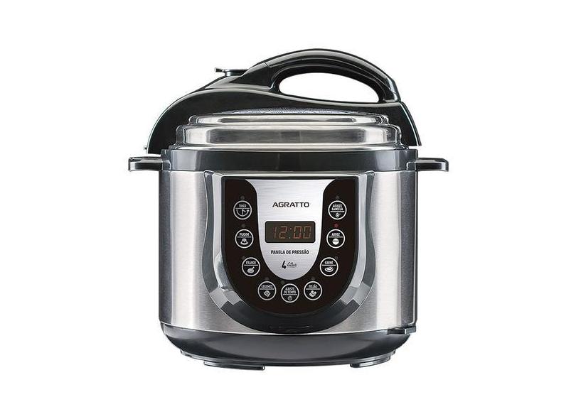 Panela Pressão Elétrica Digital Multifuncional 4 Litros 110v PED-01 127V